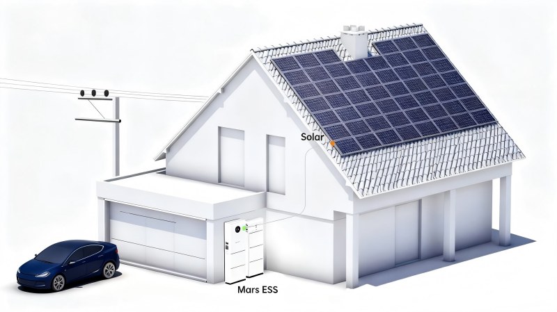 Paano Ipares ang Residential Energy Storage na may Roof Solar Mounts Para sa Mga Sistema ng Home Energy