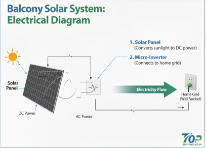 Paano Gumagana ang Balcony Solar System?