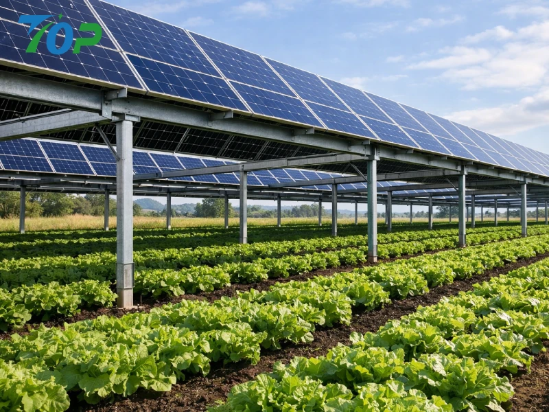 Agrivoltaics: Paano Magpalago ng Mga Pananim na Mataas ang Yield sa ilalim ng mga Solar Panel
