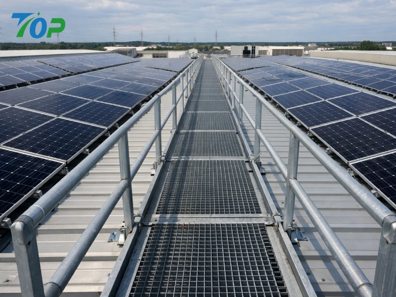 Ang Kahalagahan ng Solar Walkway Systems sa Komersyal at Pang-industriya na Kaligtasan sa Bubong