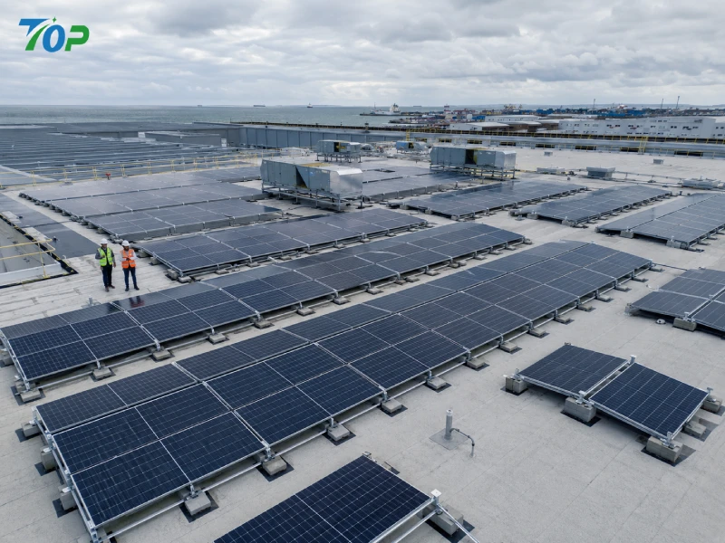 Non-Penetrating Flat Roof Solar Ballast Mounting System: Engineering-Grade Waterproof Solution para sa Komersyal na Rooftop PV Project