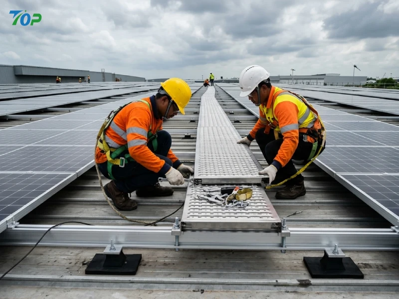 Industrial Maintenance Walkways para sa Factory Roofs: Compliance Standards, Structural Safety, at Solar-Compatible EPC Design Guide