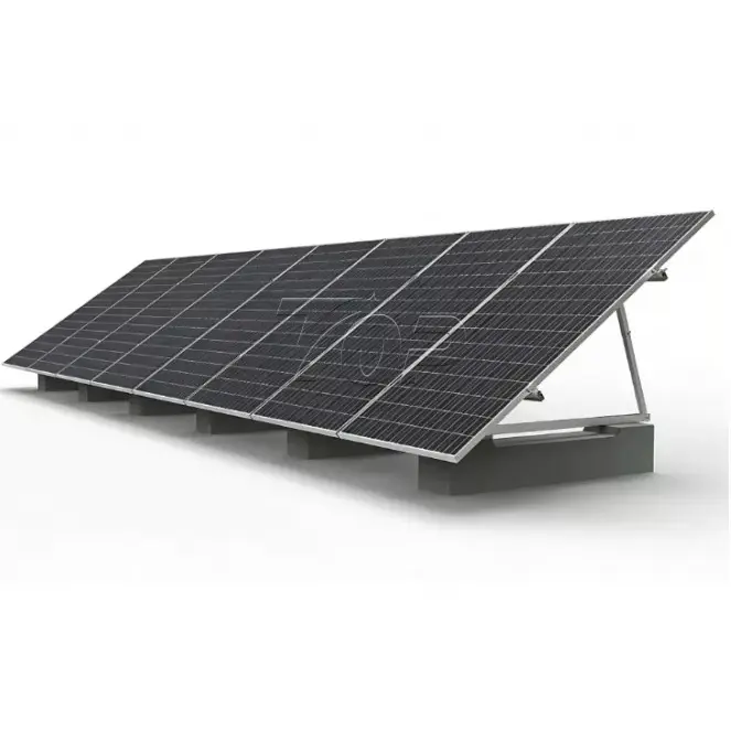 Flat Roof Aluminum Ballasted Solar Mounting System