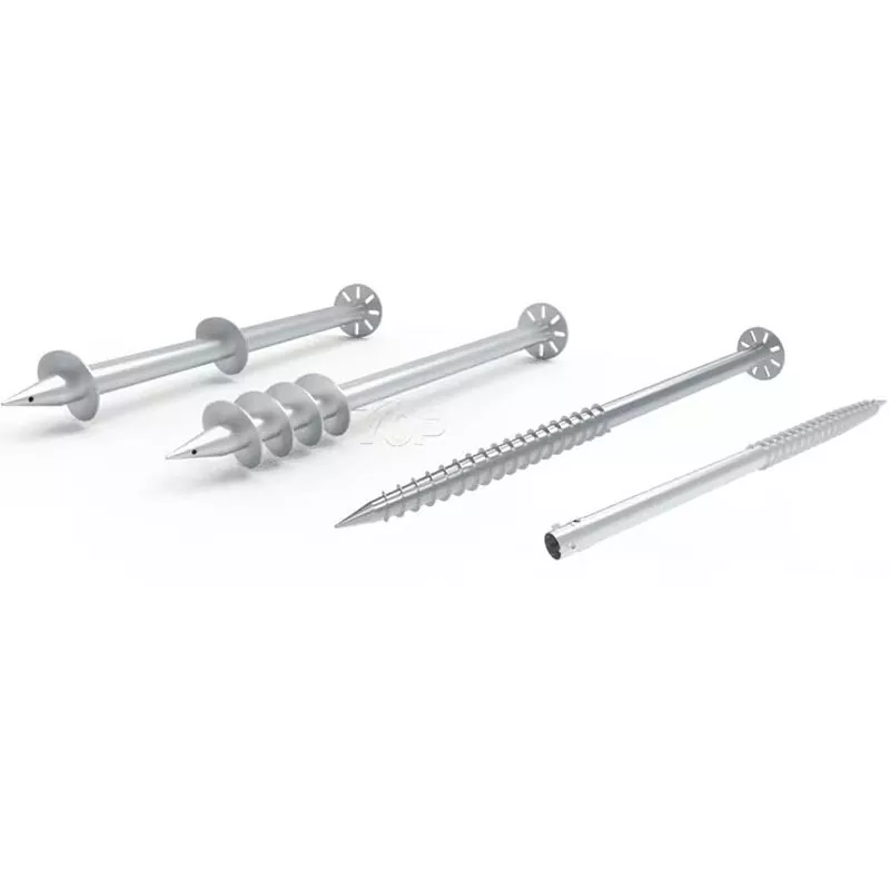 Ground Screw Pile Para sa Solar Mounting System