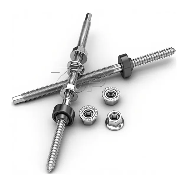 Wood Thread Hanger Bolt para sa Solar Mounting