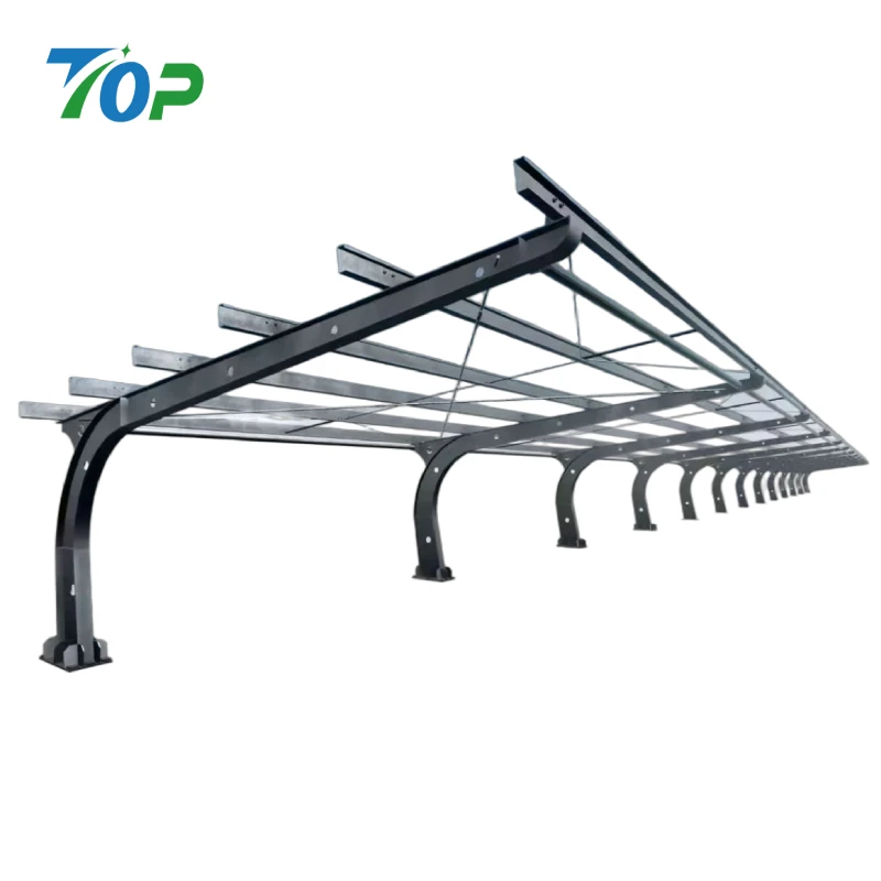 Irregular Steel Solar Carport