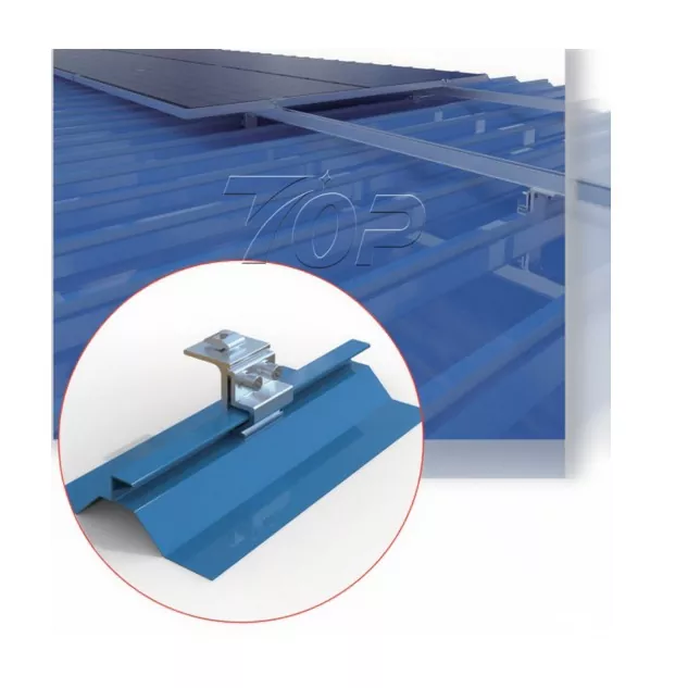 Metal Roof Klip Lok Solar Mounting System