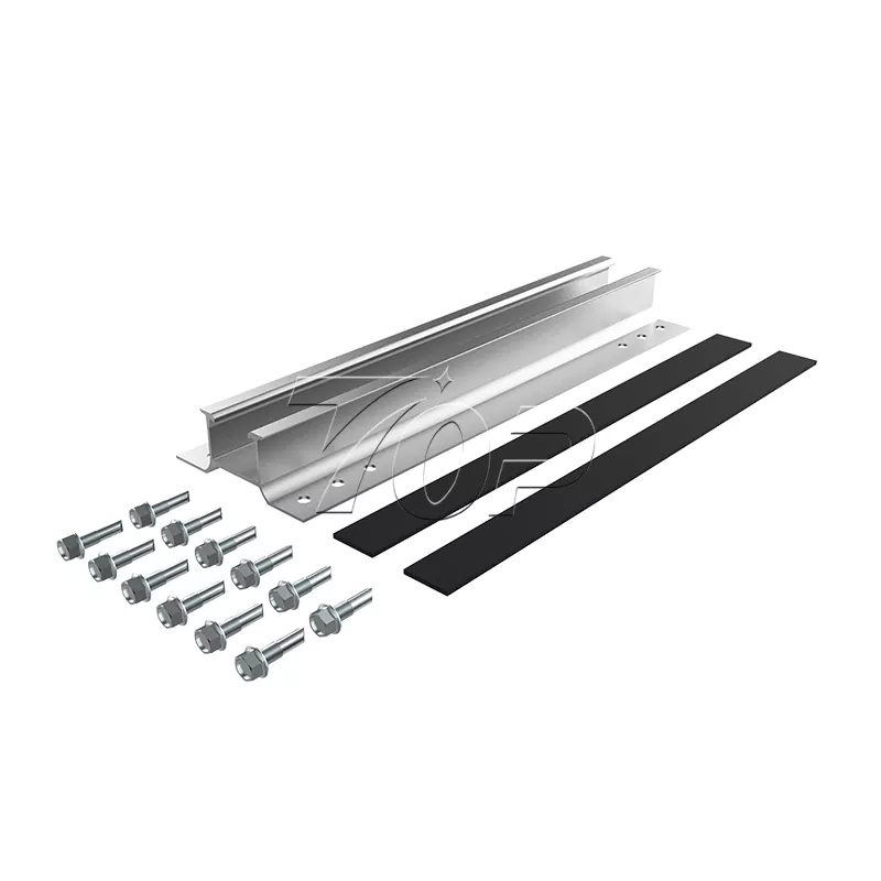 Mini Rail System para sa Trapezoidal Metal Roof Solar