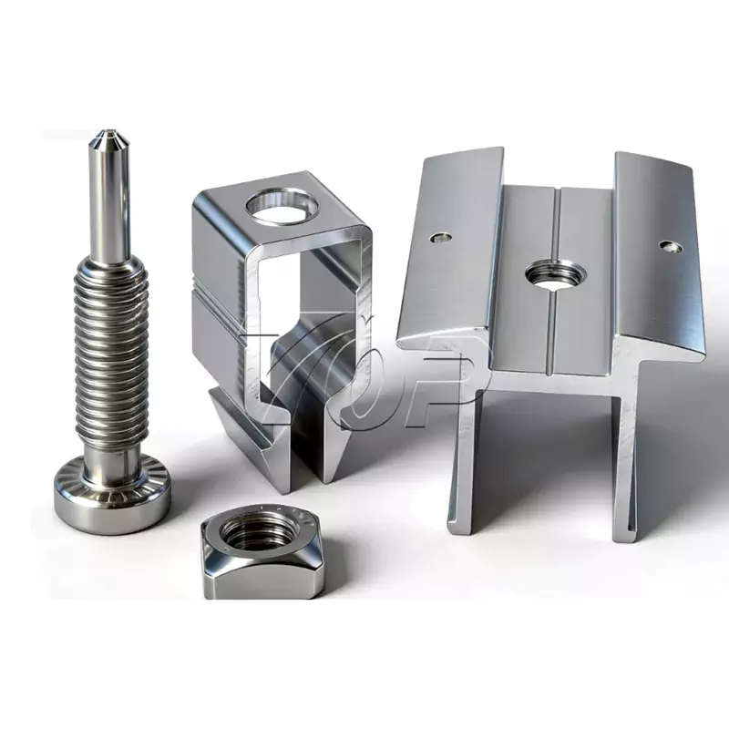 Solar Clamp na may Grounding Pins