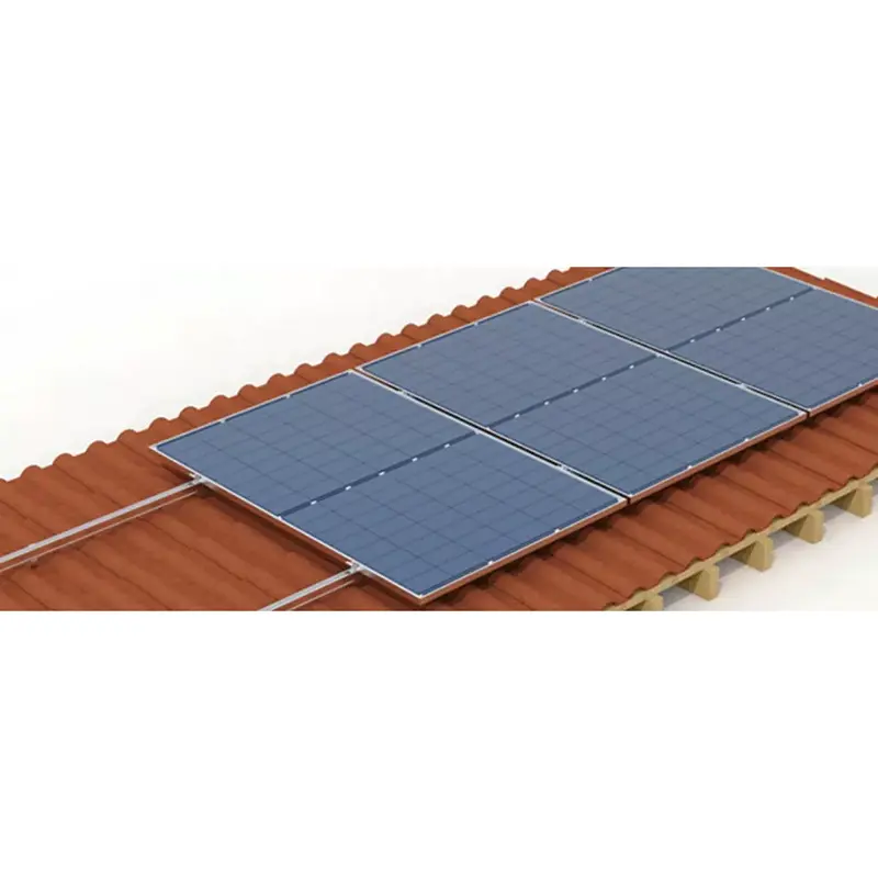 Mount Rack sa Bubong ng Solar Panel