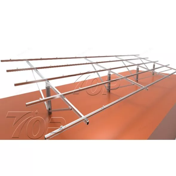 Photovoltaic C-Steel Single Post Farm Mounting