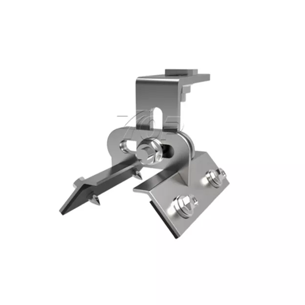 Naaayos na Trapezoidal Metal Roof Solar Clamps